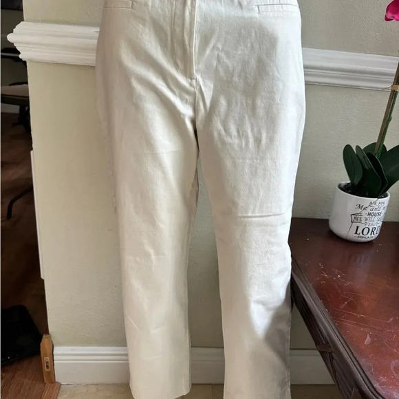 TALBOLTS CAPRI PANTS KHAKI COLOR SIZE 6 - Picture 3 of 10